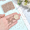 3000Pcs Brass Crimp Beads KK-PA0001-23-3