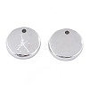 Non-Tarnish 316 Surgical Stainless Steel Charms STAS-S116-418I-P-3