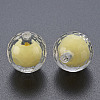 Transparent Acrylic Beads TACR-S152-14A-A10-2