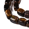 Natural Tiger Eye Beads Strands G-T138-103-3