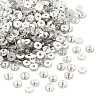 Faceted Transparent Glass Beads GLAA-P075-01B-01-1