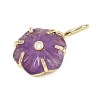 Natural Mixed Stone Carved Pendants G-G330-01G-3