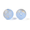 Baking Paint Glass Beads DGLA-N014-8mm-01C-2