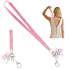 2Pcs Alloy & 304 Stainless Steel Clasps & ABS Plastic Pearl Beaded Zipper Helpers HJEW-PH02479-1