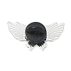 Angel Wings & Awareness Ribbon Enamel Pins AL-CBA5093-03E-3