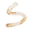 Heated Natural Citrine Beads Strands G-Z152-F01-01-3