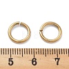 Ion Plating(IP) 304 Stainless Steel Open Jump Rings STAS-M081-02G-02-4