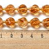 Natural Citrine Beads Strands G-M443-B01-01-5