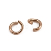 304 Stainless Steel Open Jump Rings STAS-M235-02D-RG-2