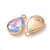 Alloy Glass Pendants GL-CBA7A25-02F-2