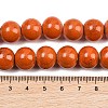 Handmade Fancy Antique Glazed Porcelain Ceramic Round Beads Strands PORC-L019-13mm-03-4