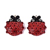 Handmade Polymer Clay & Rhinestone Big Pendants FIND-Q123-01C-1
