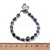 Natural Sodalite Beaded Bracelets for Women G-P563-07P-12-5