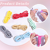 16Pcs 16 Colors Round PU Leather Cord OCOR-SC0001-15-7