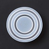 DIY Double Flat Round Shaped Food-grade Silicone Molds SIMO-D001-11-3