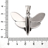 304 Stainless Steel Pendants STAS-P372-01AS-3