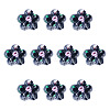10Pcs Handmade Lampwork Beads LAMP-TADJ0001-01I-2