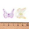 UV Plating Transparent Acrylic Beads TACR-T030-21M-3