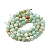 Natural Green Quartz Round Beads Strands G-Z127-A01-6mm-3