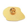 Golden Alloy Brooches JEWB-K020-01G-G-2