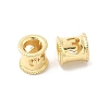 Brass European Beads KK-B166-01G-3-1