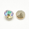 Pointed Back Glass Rhinestone Cabochons RGLA-T110-6mm-001PS-2