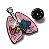 Body Organ Enamel Pins JEWB-H014-02EB-02-3