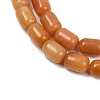 Natural Red Aventurine Beads Strands G-U018-A02-01-4