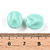 Opaque Acrylic Beads X-SACR-T017-34B-3