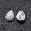 Natural Howlite Cabochons X-G-O175-22-26-2