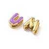 304 Stainless Steel Enamel Pendants STAS-B140-10G-2
