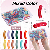 100Pcs Imitation Gemstone Acrylic Beads OACR-SP0001-05E-2