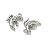 304 Stainless Steel Pendants STAS-Z176-01P-04-2