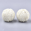 Handmade Paper Woven Beads WOVE-Q077-14C-07-1