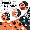 144Pcs 9 Styles Halloween Synthetic Turquoise Beads Strands TURQ-AR0001-25-5