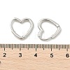 Brass Huggie Hoop Earrings EJEW-C502-09P-4