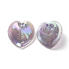 UV Plating Rainbow Iridescent Acrylic Pendants OACR-C003-08A-2