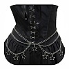 Alloy Star Tassel Layered Curb Chain Waist Belly Chains for Women FS-WG240A3-01-2