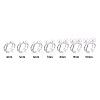 Brass Cuff Ring Settings X-KK-T076-58P-4