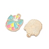 Easter Alloy Enamel Pendants LS-ENAM-I055-01KCG-10-2