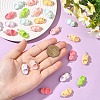 20Pcs Opaque Resin Pendants RESI-YW0005-49-4