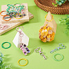 15Pcs Spray Painted Alloy Swivel Snap Hook Clasps FIND-TA0010-58-6