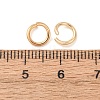 Brass Open Jump Rings KK-G604-08G-03-4