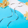 Glass Beaded Adjustable Waist Chains for Women AJEW-TA0005-78B-6
