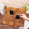 48-Grid Wooden Cell Phone Storage Box AJEW-WH0258-839A-3