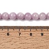 Round Natural Kunzite Beads Strands G-K068-28-6mm-6