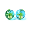 Ocean Theme Handmade Glass Enamel Beads LAMP-D304-02C-1