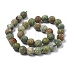 Natural Green Opal Beads Strands G-K209-04B-12mm-A-4