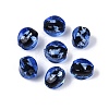 Handmade Silver Foil Glass Beads FOIL-N034-01B-1