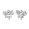 Animal Theme UV Plating Alloy Crystal Rhinestone Pendants ALRI-T012-07F-P-1